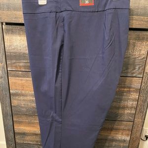Blue Ankle Pants